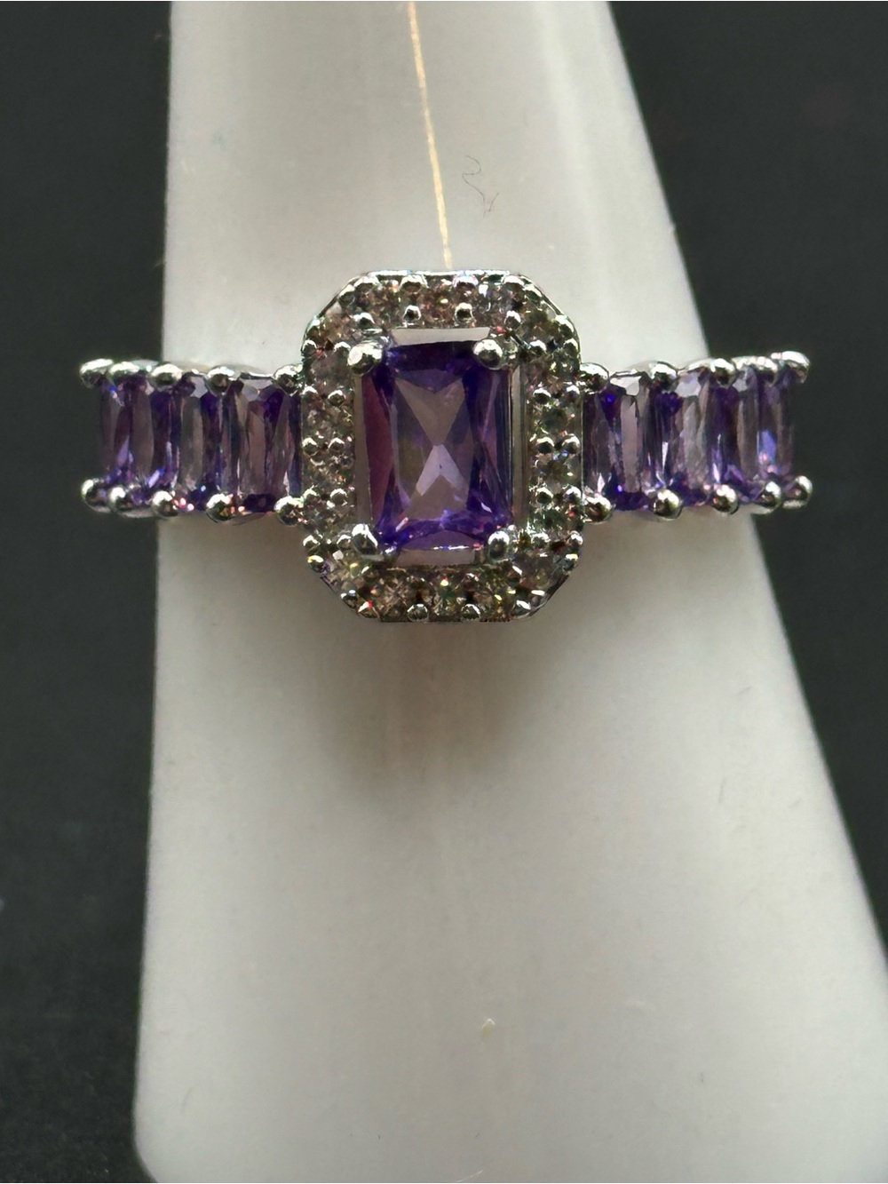 Blooming Happiness ring, size 8, silver, RBP6451